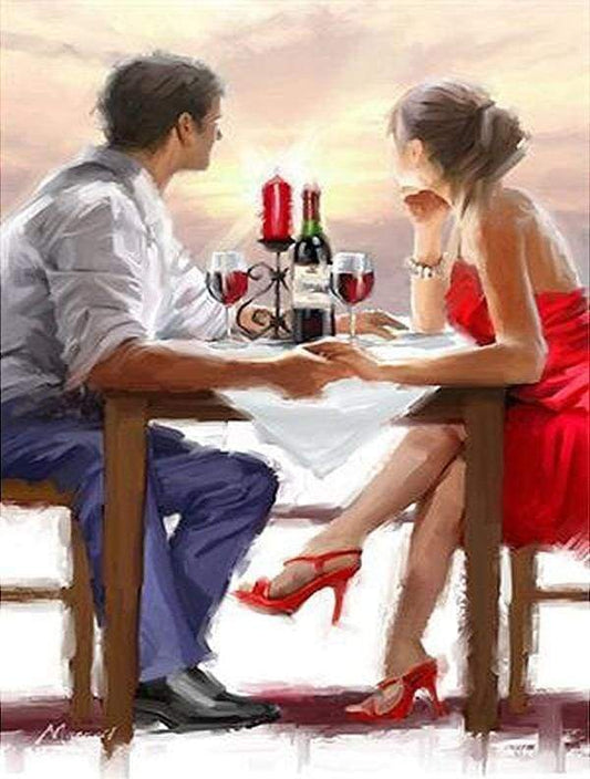 Cena romantica Diamond Painting | Seos Shop ®