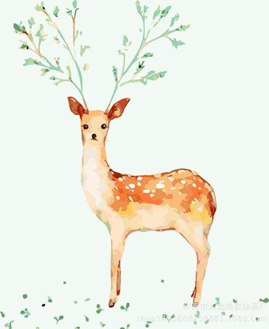 Cervo Prugna Diamond Painting
