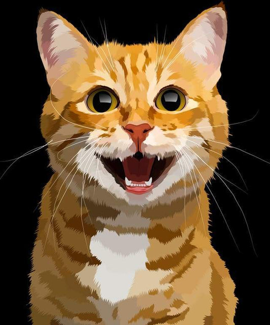 Ciao Bel Gattino Diamond Painting kit diamond painting