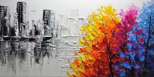 Città Con Colori Diamond Painting