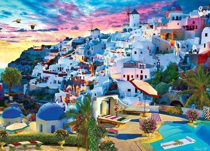 Città Del Mediterraneo Diamond Painting
