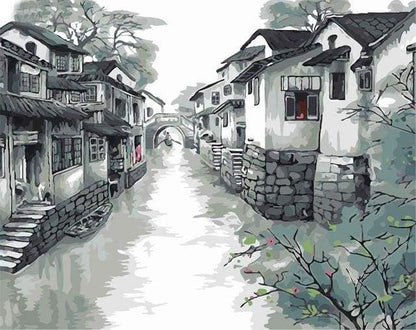 Città Di Suzhou In Cina Diamond Painting | Seos Shop ®