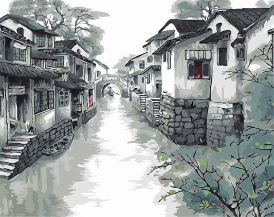 Città Di Suzhou In Cina Diamond Painting