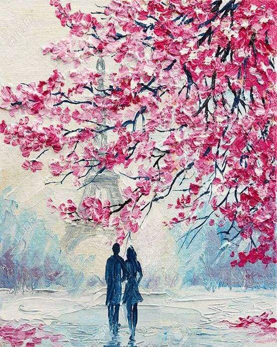 Coppia In Primavera Diamond Painting