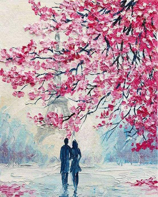 Coppia In Primavera Diamond Painting