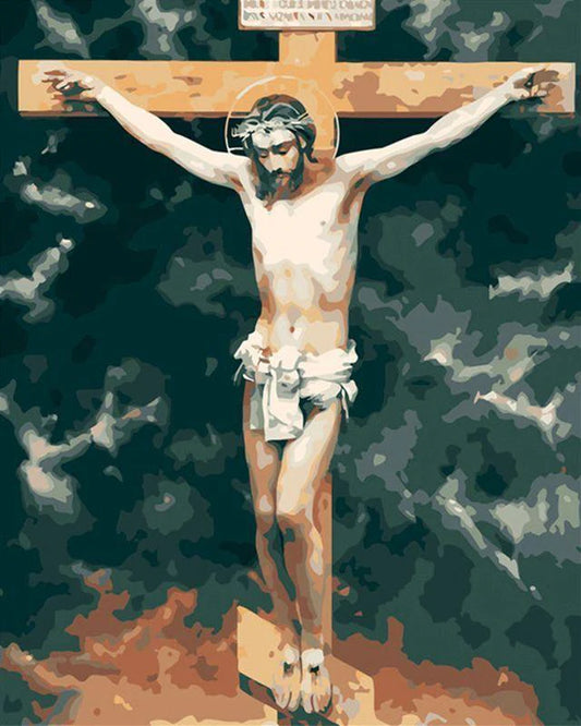 Cristo sulla Croce Diamond Painting
