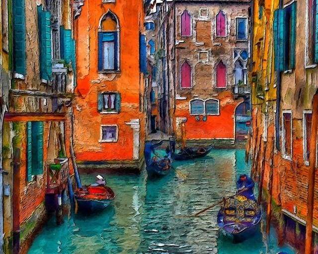 Da Qualche Parte Nella Bellissima Venezia Diamond Painting | Seos Shop ®