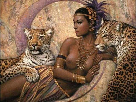 Dea E Leopardi Diamond Painting