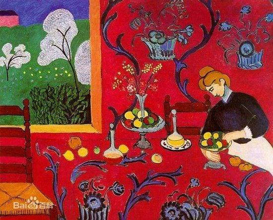 Decorazione Rossa Diamond Painting