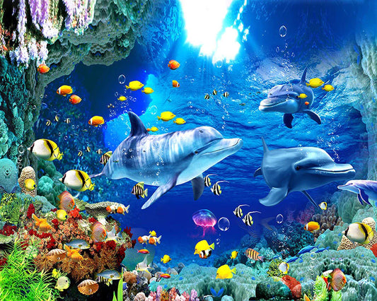 Delfini E Mare Diamond Painting