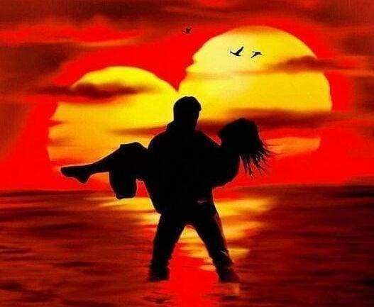 Diamond Painting - Amanti Sulla Spiaggia Diamond Painting | Seos Shop ®