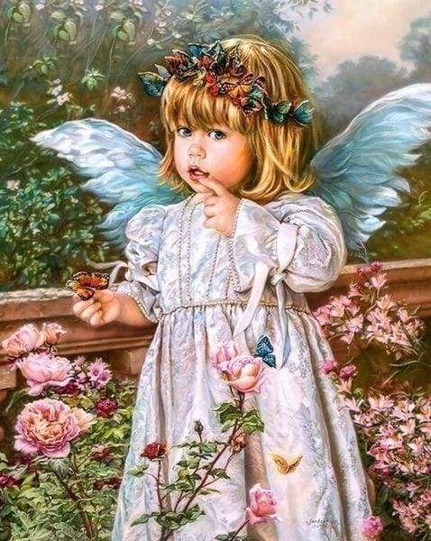 Diamond Painting - Angelo In Giardino Diamond Painting