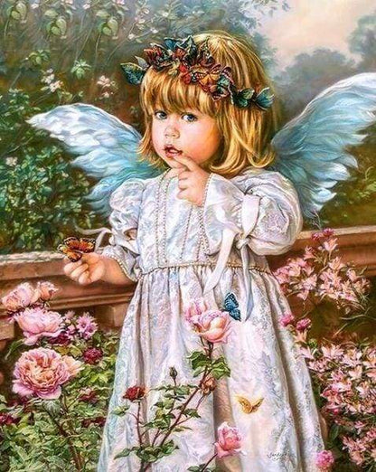 Diamond Painting - Angelo In Giardino Diamond Painting
