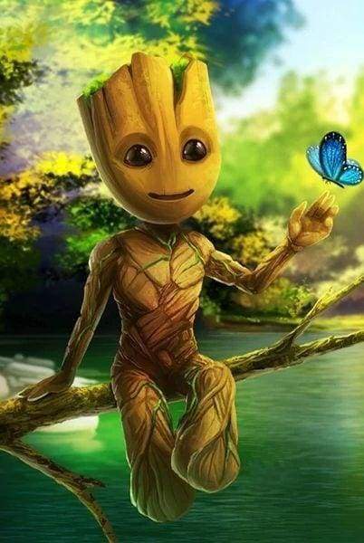 Diamond Painting - Appollaiato Su Un Albero Diamond Painting