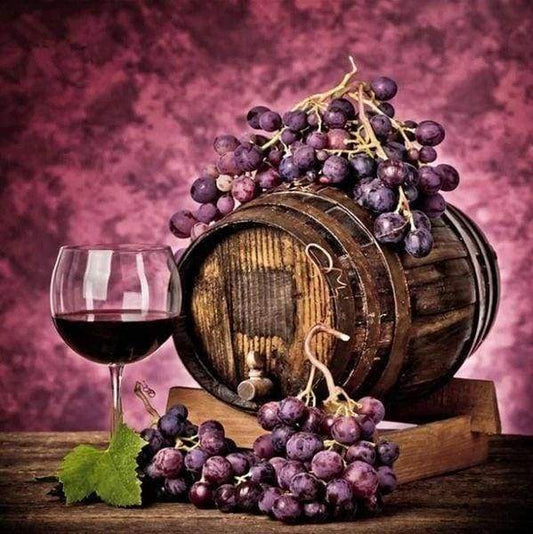 Diamond Painting - Barile Di Vino Diamond Painting