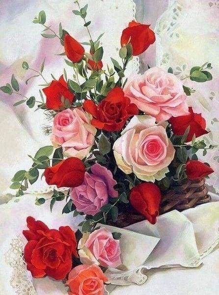 Diamond Painting - Bellissime Rose Diamond Painting