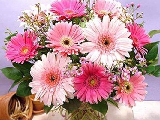 Diamond Painting - Bouquet Di Margherite Diamond Painting