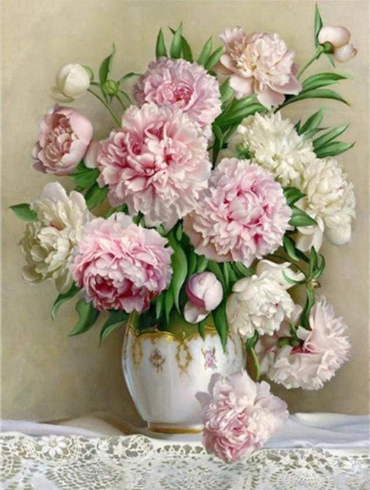 Diamond Painting - Bouquet Di Peonie Diamond Painting