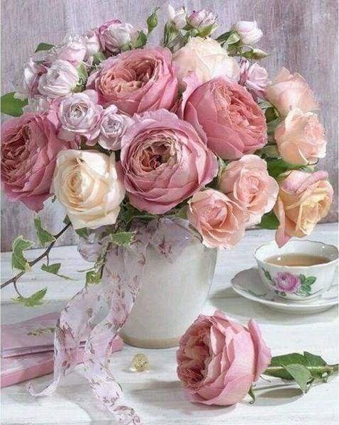Diamond Painting - Bouquet Di Rose Diamond Painting