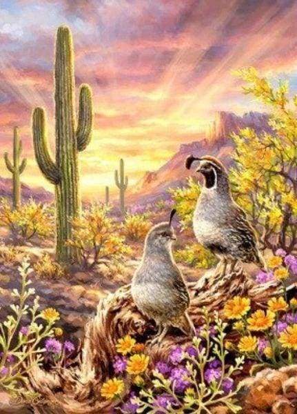 Diamond Painting - Cactus E Animali Diamond Painting