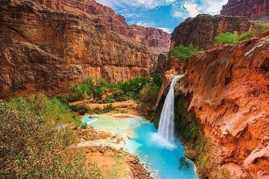 Diamond Painting - Cascata Nel Deserto Diamond Painting
