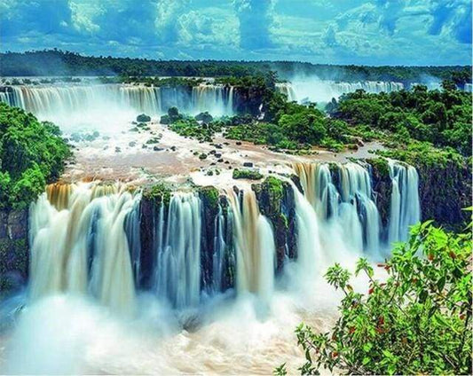 Diamond Painting - Cascate In Canada Diamond Painting