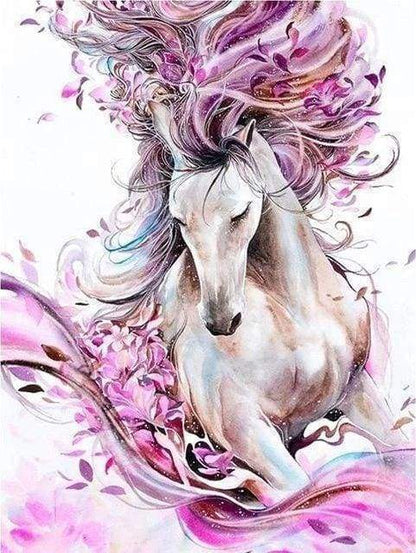 Diamond Painting - Cavallo Rosa Diamond Painting