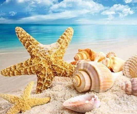 Diamond Painting - Conchiglie E Stelle Marine Diamond Painting kit diamond painting
