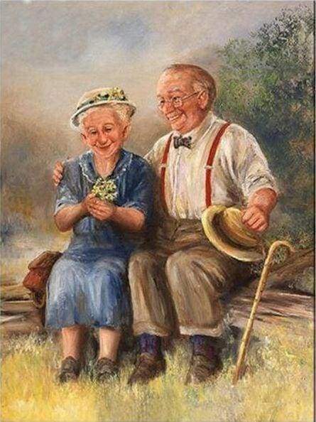 Diamond Painting - Coppia Su Una Panchina Diamond Painting