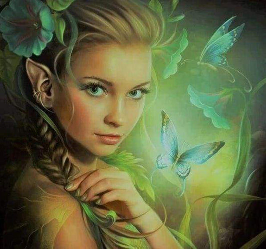 Diamond Painting - Dea E Farfalle Diamond Painting