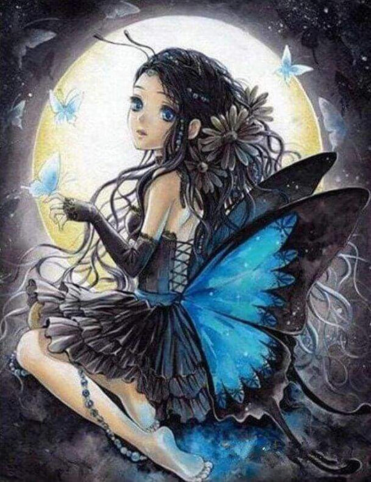 Diamond Painting - Donna Con Le Ali Diamond Painting