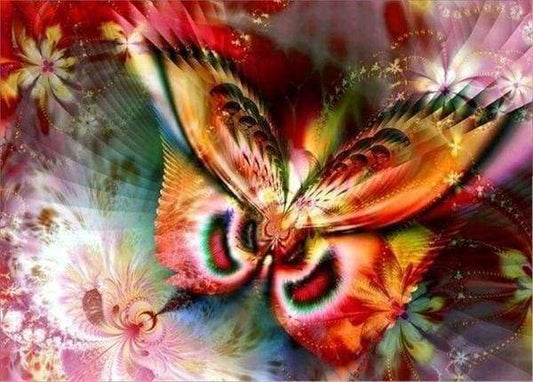 Diamond Painting - Farfalla Colorata Diamond Painting