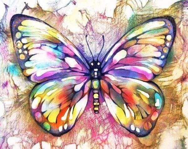 Diamond Painting - Farfalla E Colori Diamond Painting