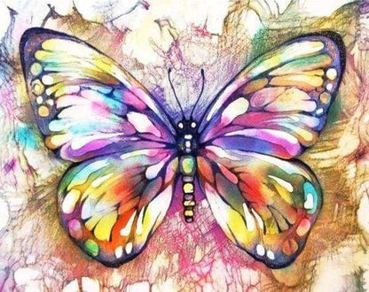 Diamond Painting - Farfalla E Colori Diamond Painting