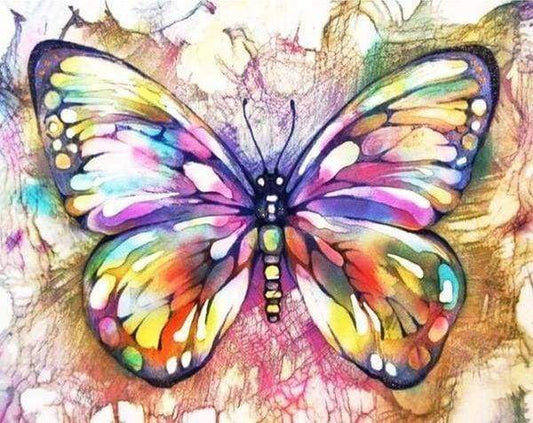 Diamond Painting - Farfalla E Colori Diamond Painting