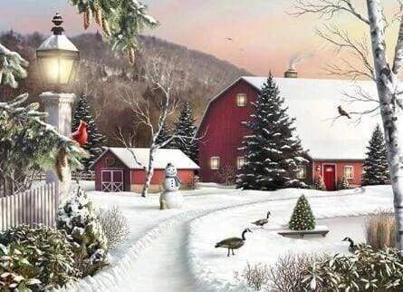 Diamond Painting - Fattoria Nella Neve Diamond Painting