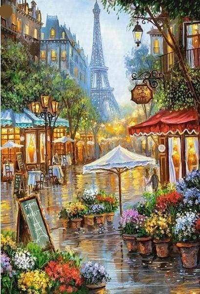 Diamond Painting - Fioraio A Parigi Diamond Painting | Seos Shop ®