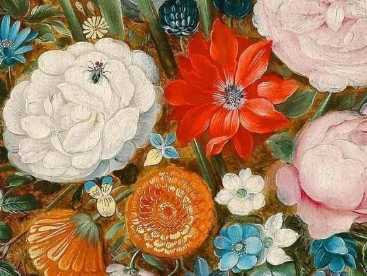 Diamond Painting - Fiore E Insetto Diamond Painting