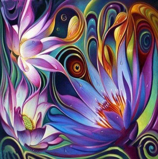 Diamond Painting - Fiori Artistici Diamond Painting