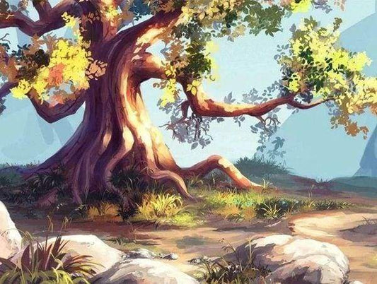 Diamond Painting - Fiori Nell'Albero Diamond Painting
