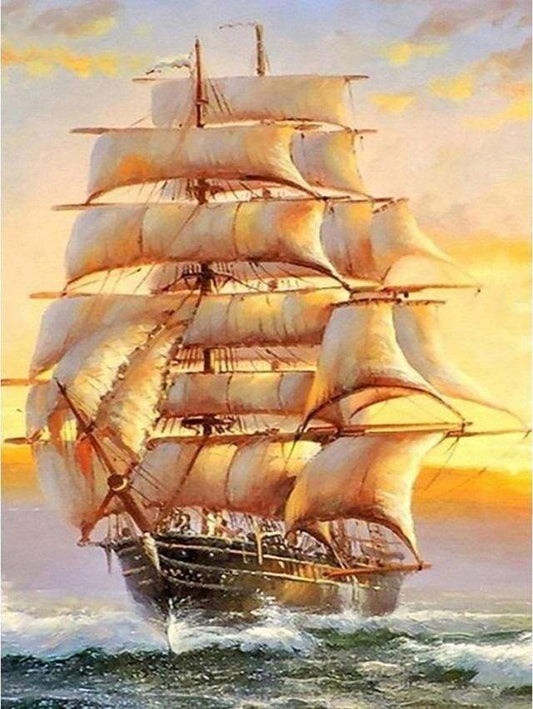 Diamond Painting - Galeone Diamond Painting