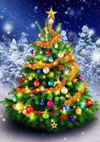 Diamond Painting - Albero Grande Di Natale Diamond Painting