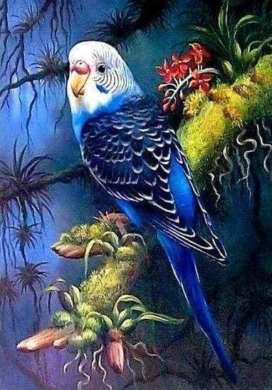 Diamond Painting - Grande Parrocchetto Diamond Painting
