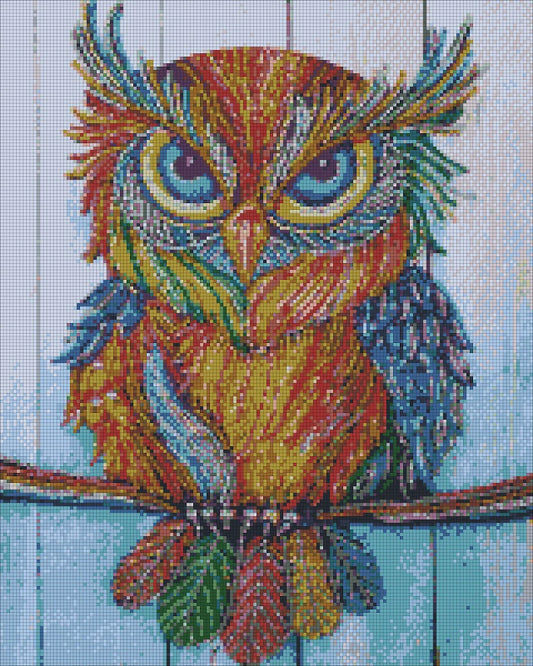 Diamond Painting - Gufo E Diamanti Diamond Painting