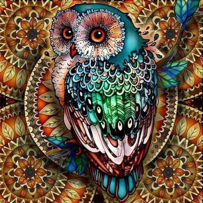 Diamond Painting - Gufo Favoloso Diamond Painting