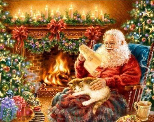 Diamond Painting - Lettera A Babbo Natale Diamond Painting