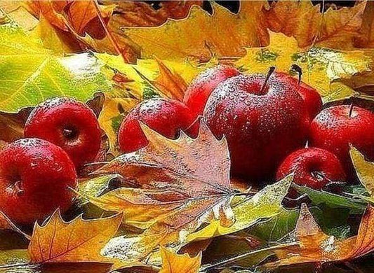 Diamond Painting - Mele In Autunno Diamond Painting kit diamond painting