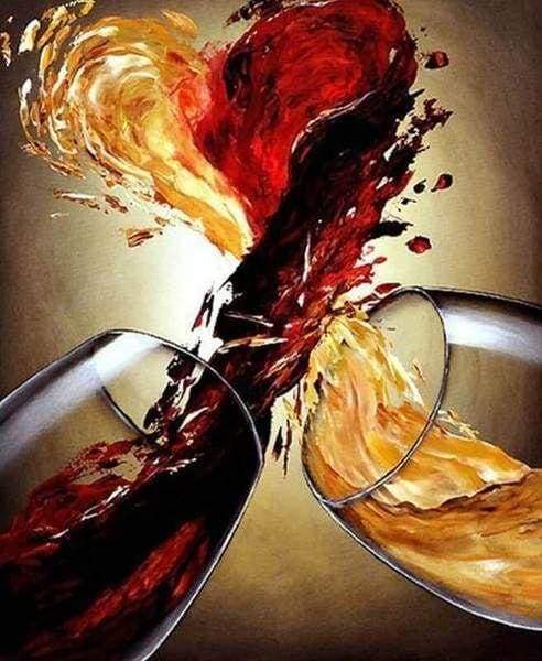 Diamond Painting - Miscela Di Vini Diamond Painting
