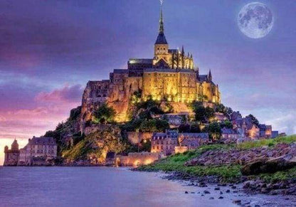 Diamond Painting - Mont Saint Michel Diamond Painting | Seos Shop ®