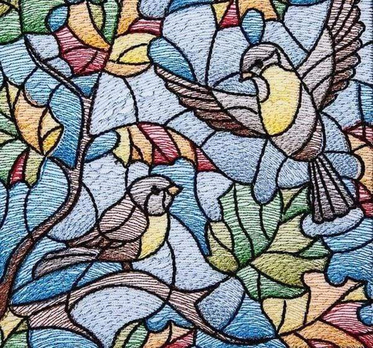 Diamond Painting - Mosaico Di Uccelli Diamond Painting